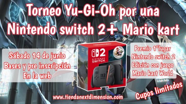Pre inscripción Torneo Nintendo switch 2