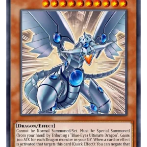 Blue-Eyes Shining Dragon - RP02-EN096 - Secret Rare (Repint)