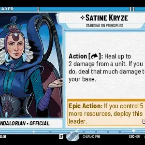 Satine Kryze Leader -STWU SEC Ingles