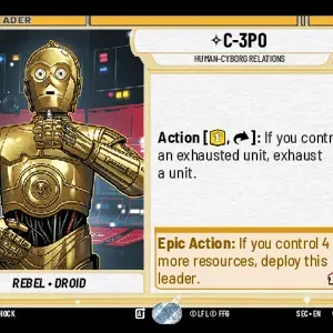C-3PO Leader -STWU SEC Ingles