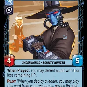 Cad Bane Foil -STWU SEC Ingles