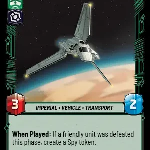 ISB Shuttle Foil -STWU SEC Ingles