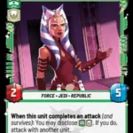 Ahsoka Tano Foil -STWU SEC Ingles