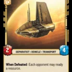 Emissary's Sheathipede Foil -STWU SEC Ingles