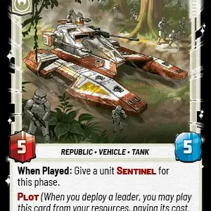 Remote Escort Tank Foil -STWU SEC Ingles