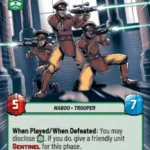 Naboo Security Force HyperSpace Foil -STWU SEC Ingles
