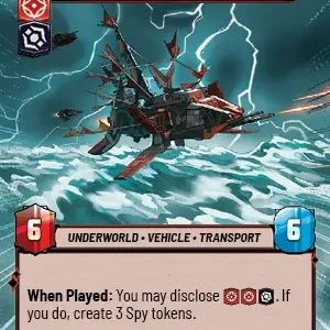 The Galleon HyperSpace Foil -STWU SEC Ingles