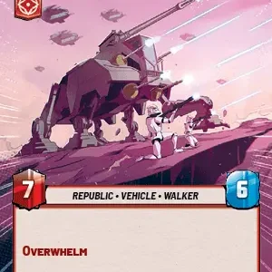 Republic War Walker HyperSpace Foil -STWU SEC Ingles