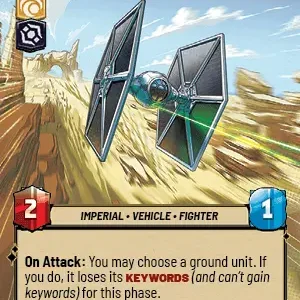 Screeching TIE Fighter HyperSpace -STWU SEC Ingles