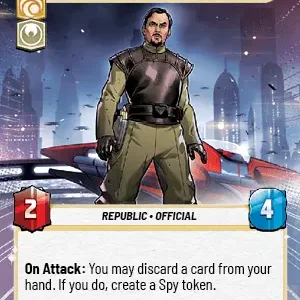 Bail Organa HyperSpace Foil -STWU SEC Ingles