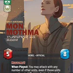 Mon Mothma Prestige Foil -STWU SEC Ingles