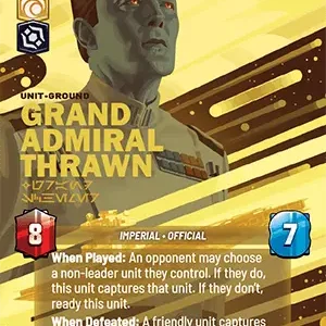 Grand Admiral Thrawn Prestige -STWU SEC Ingles