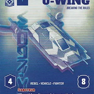 Saw Gerrera's U-Wing Prestige Foil -STWU SEC Ingles