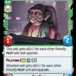 Nien Nunb Foil STWU JTL Ingles