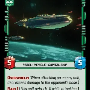 MC30 Assault Frigate Foil STWU JTL Ingles