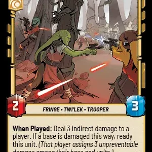 Guerilla Soldier Foil STWU JTL Ingles