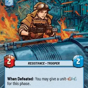 Desperate Commando Hyperspace Foil STWU JTL Ingles