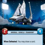 Landing Shuttle Hyperspace Foil STWU JTL Ingles