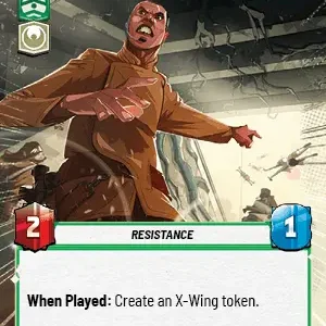 Veteran Fleet Officer Hyperspace Foil STWU JTL Ingles