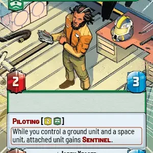 Jarek Yeager Hyperspace Foil STWU JTL Ingles