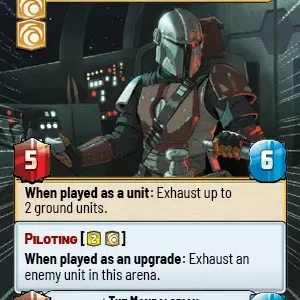 The Mandalorian Hyperspace Foil STWU JTL Ingles