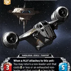 Razor Crest Standar Prestige Foil STWU JTL Ingles