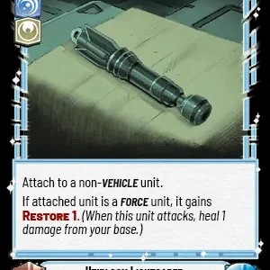 Heirloom Lightsaber STWU LOF INGLES