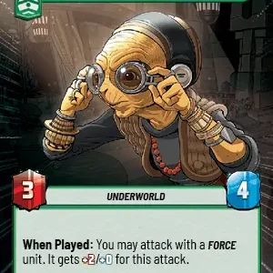 Maz Kanata HYPERSPACE STWU LOF INGLES