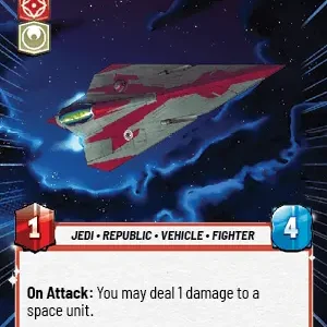 Jedi Starfighter HYPERSPACE STWU LOF INGLES