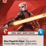 Asajj Ventress HYPERSPACE STWU LOF INGLES