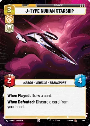 J-Type Nubian Starship HYPERSPACE STWU LOF INGLES