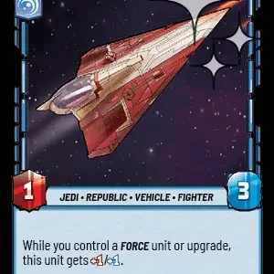 Padawan Starfighter FOIL STWU LOF INGLES