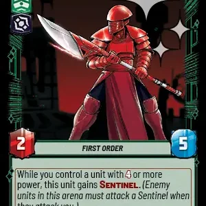Praetorian Guard FOIL STWU LOF INGLES