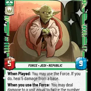 Yoda  FOIL STWU LOF ESPAÑOL