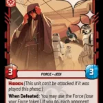 Jedi in hiding STANDARD FOIL STWU LOF