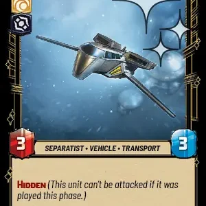 Banking Clan Shuttle FOIL STWU LOF INGLES