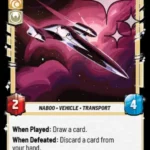 J-Type Nubian Starship FOIL STWU LOF INGLES