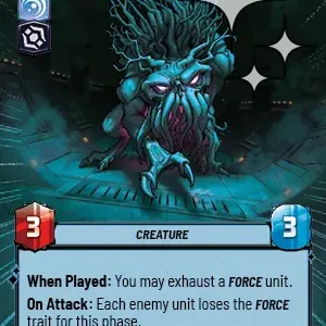 Nameless Terror HYPERSPACE FOIL STWU LOF INGLES