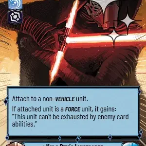Kylo Ren's Lightsaber HYPERSPACE FOIL STWU LOF INGLES