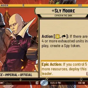 Sly Moore HyperSpace Leader -STWU SEC Ingles
