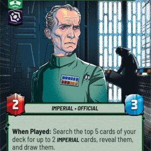 Grand Moff Tarkin - Death Star Overseer (Hyperspace) - Spark of Rebellion: Weekly Play Promos (SOR-WPP) INGLES