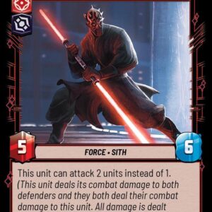 Darth Maul - Revenge at Last Foil- Twilight of the Republic (TWI)
