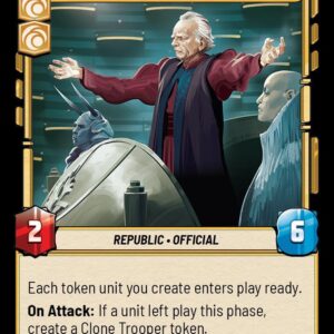 Chancellor Palpatine - Wartime Chancellor - Twilight of the Republic (TWI)