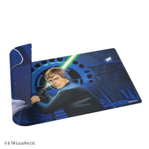 STAR WARS UNLIMITED DOUBLE-SIDED GAME MAT - JEDI LUKE SKYWALKER AND EMPEROR PALPATINE