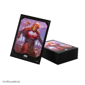 STAR WARS UNLIMITED PREMIUM ART SLEEVES - THE ARMORER
